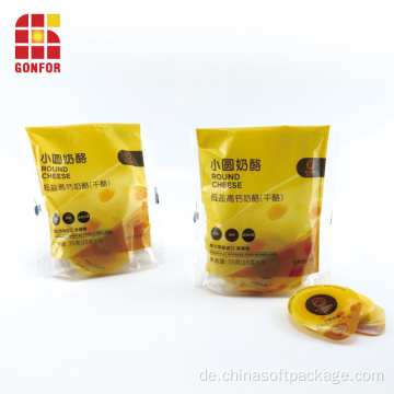 Chilled Food Cheese Verpackungsmaterial Fin Seal Bags